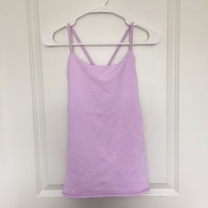 Lululemon Dancing Warrior Tank Pretty Purple